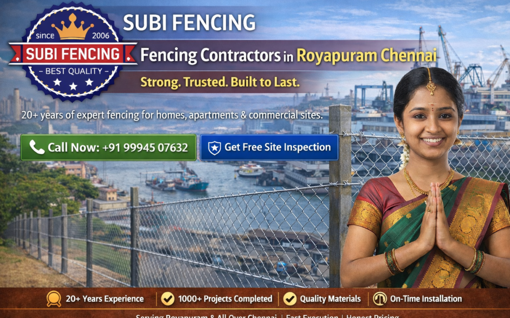 Fencing Contractors in Royapuram Chennai