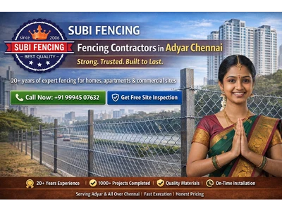 Fencing Contractors in Adyar Chennai