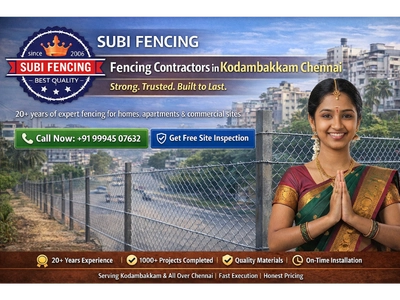 Fencing Contractors in Kodambakkam Chennai